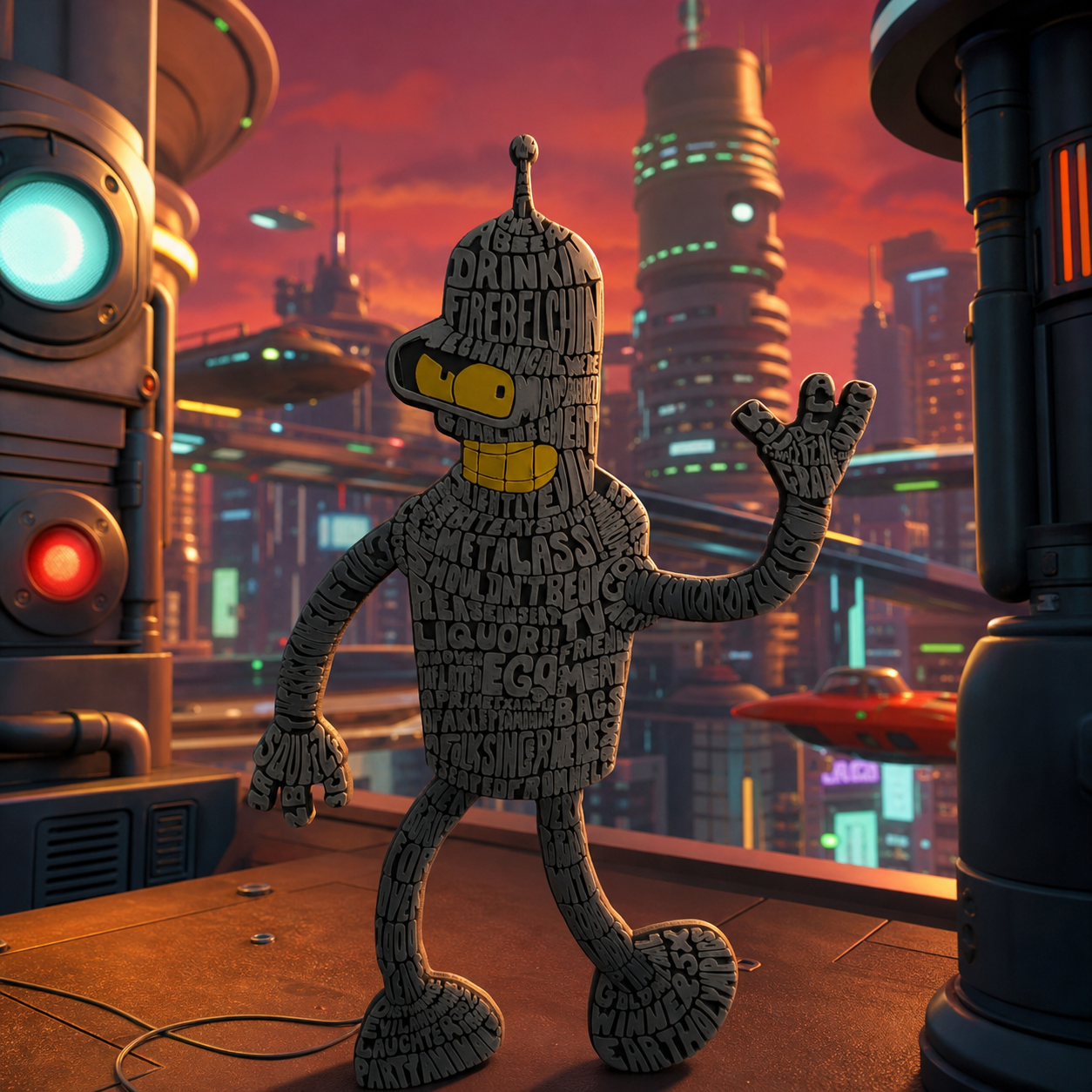 Bender - Caligrama