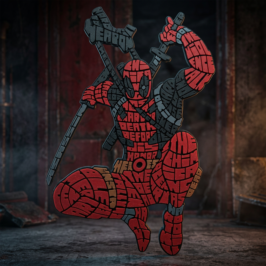 Deadpool - Caligrama