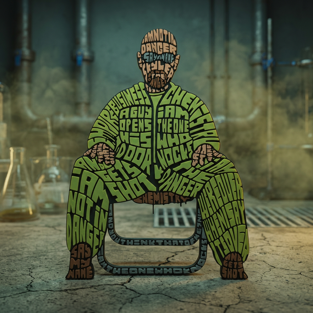 Walter White (Heisenberg) - Caligrama