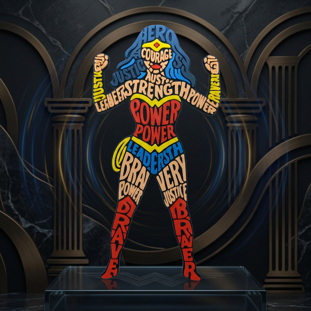 Wonder Woman - Caligrama